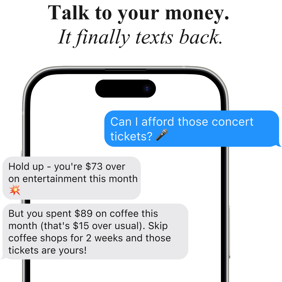 WithBFF - Conversational Finance App