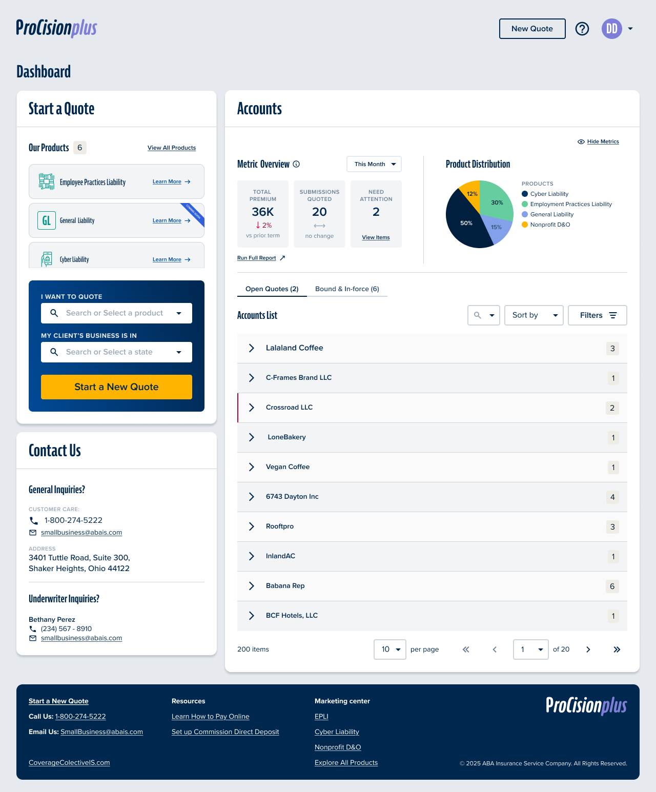 Coverage Collective - ABAIS Quoting Portal